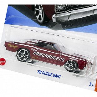 Машинка Hot Wheels Базовой коллекции '68 Dodge Dart 142/250 (5785 HTD65) mainline 2024