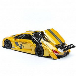 Коллекционная машина Bburago 1:24 Renault Megane Trophy (18-22115) yellow