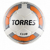 Мяч футбольный Torres Club F30035 beige/orange/grey