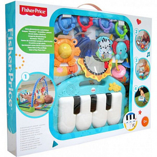 Игровой коврик Fisher Price Пианино BMD80