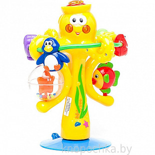 Игровой набор Kiddieland Осьминожка на присоске 038190