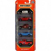 Набор машинок Matchbox MBX Highway II 5 шт. (C1817 HFH04)