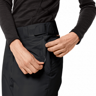 Брюки женские Jack Wolfskin Powder Mountain Pants W black