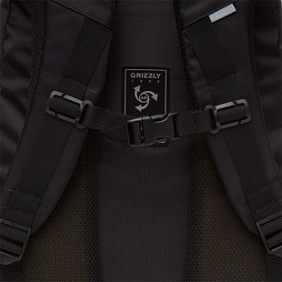 Рюкзак GRIZZLY RU-136-3 /2 black/light blue