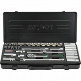 Набор головок 3/8 6-24 мм 6 гр. 35пр. Toptul (GBB35140)
