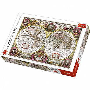 Пазл Историческая карта мира 27095