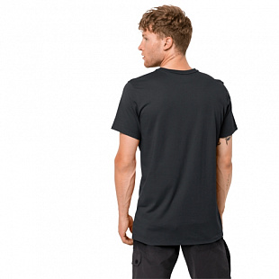 Футболка мужская Jack Wolfskin Brand Logo T M phantom