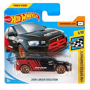 Машинка Hot Wheels Базовой коллекции 2008 Lancer Evolution 69/250 (5785 GHC82)