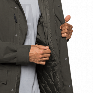 Куртка мужская Jack Wolfskin West Coast Jacket dark moss