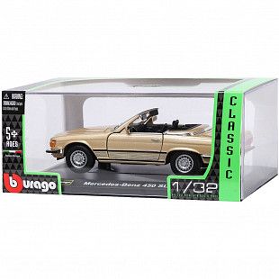 Коллекционная машина Bburago 1:32 Mercedes Benz 450 Sl Cabrio (18-43212)