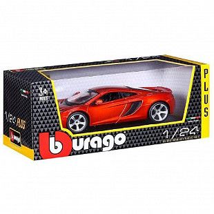 Машинка Bburago 1:24 McLaren MP4-12C (18-21074) orange