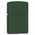 Зажигалка Zippo Green Matte 221 Зажигалка Zippo Green Matte 221
