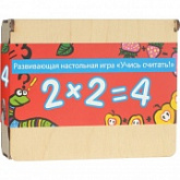 Игра настольная Master Wood Учись считать ДК 4001