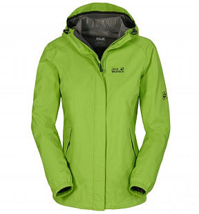 Куртка женская Jack Wolfskin Cloudburst Jacket Women green