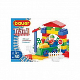 Конструктор Bauer Toys Железная дорога 50 элементов 327