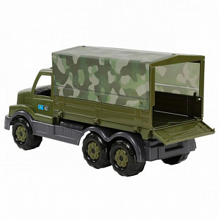 Автомобиль Полесье Сталкер бортовой тентовый военный (KZ) 70210