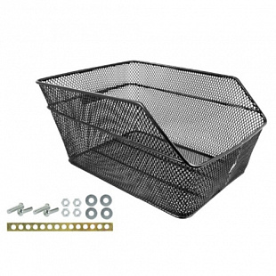 Корзина на задний багажник Force black 24077