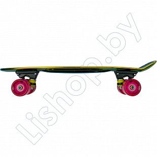 Penny board (пенни борд) Ecoline Neo blue/purple