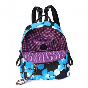 Рюкзак Ors Oro DS-9029 blue flowers/black