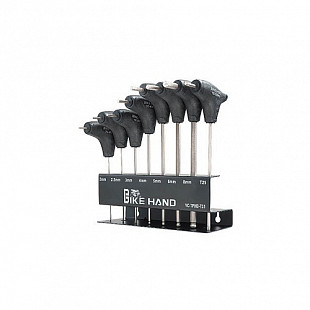 Г-образные шестигранники Bike Hand YC-TPHB-T25 2/2,5/3/4/5/6/8мм/Т25 NTB17139