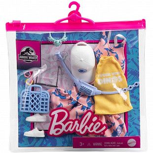 Набор одежды Barbie Jurassic World (GWB08 GRD63)