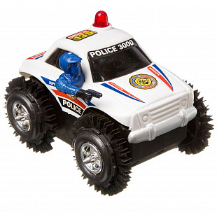 Машина-перевертыш Shenzhen Toys Джип с полицейским Б6085-1 blue