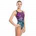 Купальник спортивный женский Mad Wave Graffiti purple/blue Купальник спортивный женский Mad Wave Graffiti purple/blue