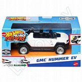 Машинка Hot Wheels 1:43 Pullbacks GMC Hummer EV (HPT04 HPR86)
