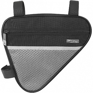 Сумка на раму Force Classic Strong reinforced 896016 black/grey