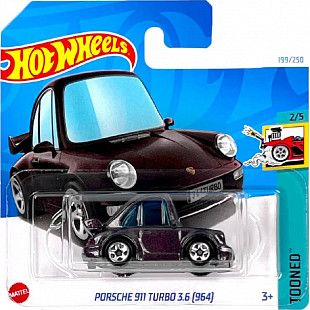 Машинка Hot Wheels Базовой коллекции Porsche 911 Turbo 3.6 (964) 199/250 (5785 HTB41)