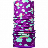 Бандана Buff HELLO KITTY CHILD POLAR BUFF RAINBOW PURPLE / MARDI GRAPE