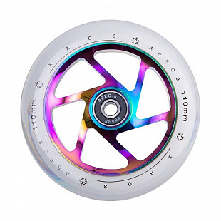 Колесо для трюкового самоката XAOS Fan 110 mm rainbow 