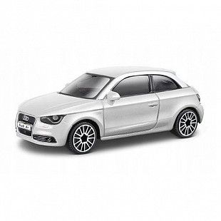 Машинка Bburago 1:43 Audi A1 (18-30000/18-30230) white