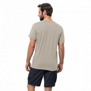 Футболка мужская Jack Wolfskin Island Hill T M dusty grey