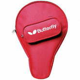 На картинке изображен Чехол по форме ракетки Butterfly Pro-case red Чехол по форме ракетки Butterfly Pro-case red
