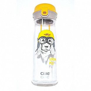 Бутылка для воды Zez Sport XL-1919 yellow