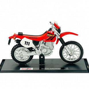 Масштабная модель мотоцикла Maisto 1:18 Honda XR400R (39300 20-00335) Red НОВОЕ ПОСТУПЛЕНИЕ
