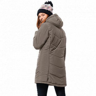 Пальто женское Jack Wolfskin Svalbard Coat Women clay