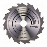Диск пильный по дереву Bosch 19x3 см 12 зубьев 2608640800
