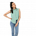 Рубашка женская Jack Wolfskin Sonora Sleeveless Shirt W light jade