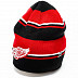 Шапка Atributika&Club NHL Detroit Red Wings 59014 black/red