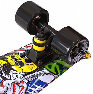 Penny board (пенни борд) Y-Scoo Fishskateboard Print 22 401G-С Cartoon