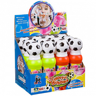Набор Bondibon мыльные пузыри 240 мл футбольный мяч 818-12 (12 шт)
