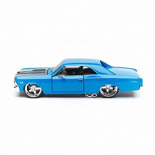 Масштабная модель автомобиля Maisto 1:24 Шевроле Шевель SS 396 1966 (31333) Blue 