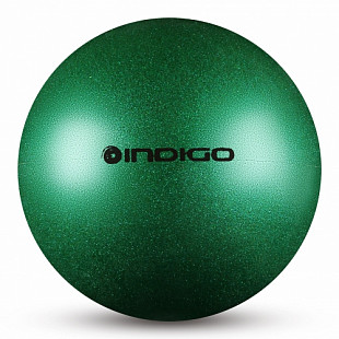 Мяч для художественной гимнастики Indigo IN118 19 см green