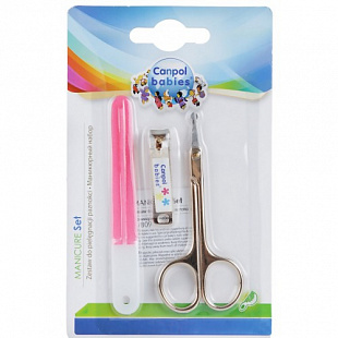 Маникюрный набор Canpol babies Детский 9/809 Pink