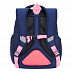 Рюкзак школьный GRIZZLY RG-165-1 /3 blue/fuchsia