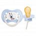 Пустышка Canpol babies Cute Animals Латексная Круглая 6-18 мес. (22/594) blue
