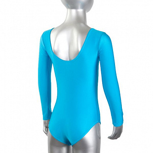 Купальник гимнастический Combosport длинный рукав GO-007 turquoise