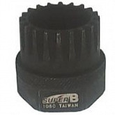 Съёмник картриджа каретки Super B 1080 для каретки Shimano & ISIS с ключом 32мм NSB91014